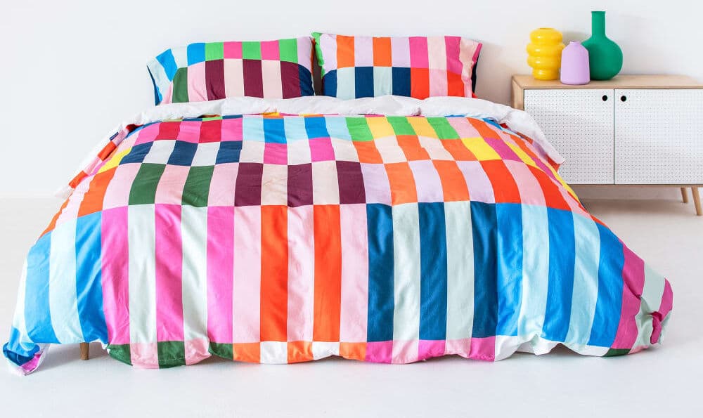 Happy Friday Funda nórdica 100% algodón multicolor 140x200 cm (cama 80)