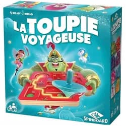 Buzzy games Spinboard Â€“ LA Toupie Voyageuse (Französisch, 1 - 4 Spieler)