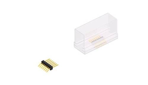 Fischer Elektronik Stiftleiste (Standard) Anzahl Reihen: 1 SLVW3SMD0487GSM 10St.