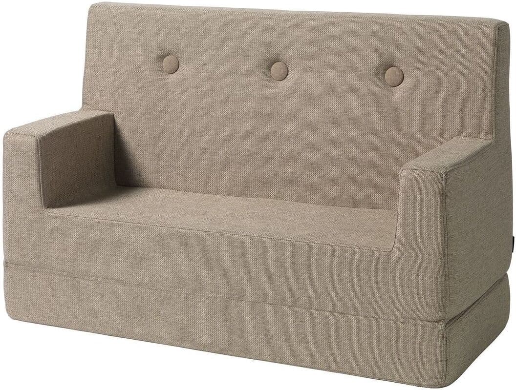 By KlipKlap Kids Barnesofa 100 Cm Sand