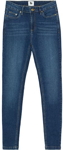 So Denim Sd014, Bukser Lara Skinny Jeans - Mørkeblå Vaske - 12(40)/30
