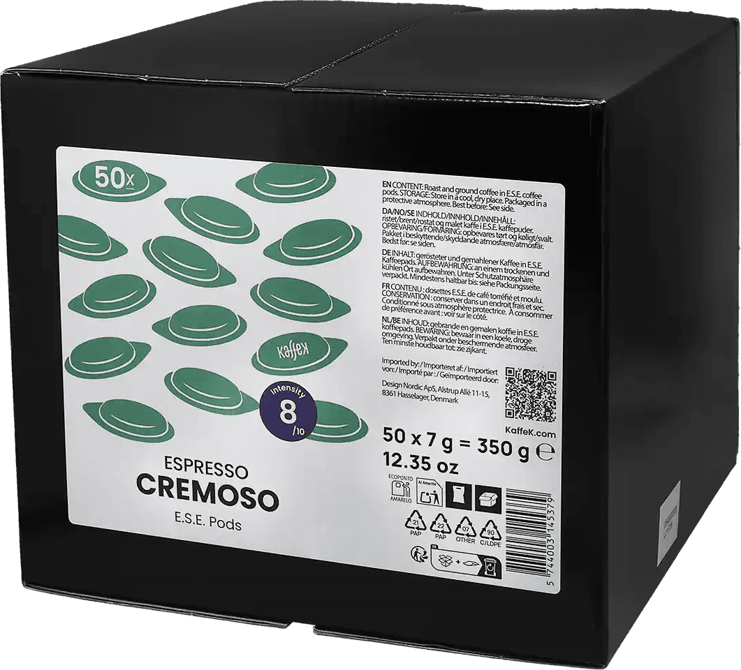 KaffeK   Espresso Cremoso - Budget - 50 E.S.E. pads