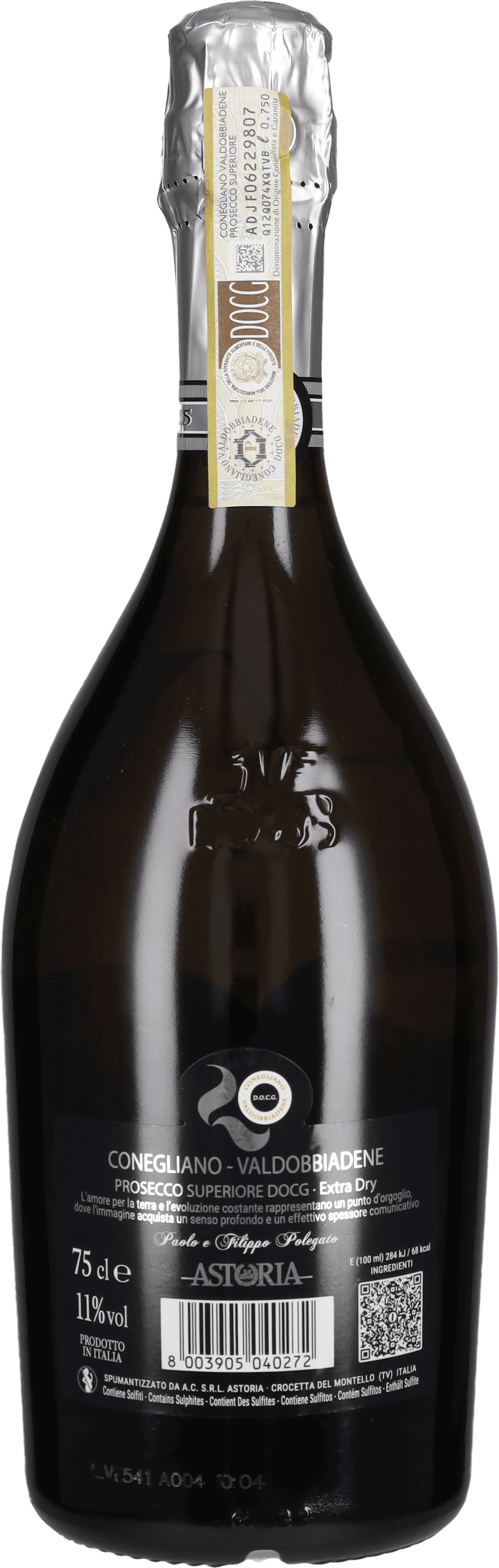 Astoria Prosecco di Valdobbiadene Superiore Millesimato Extra Dry 'Anniversario' 2025