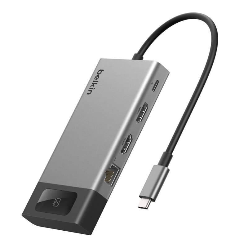 Belkin Connect USB-C Docking Station με HDMI 4K Ethernet και σύνδεση 2 Οθονών INC027HQSGY