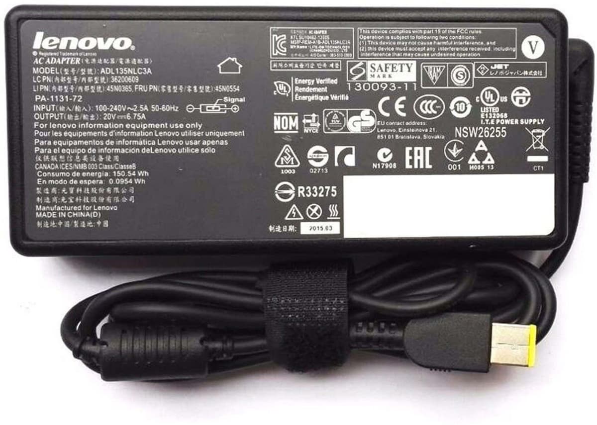 IBM ADL135NLC3A Adaptateur secteur   Noir   135 W - Refurbished