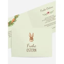 Osterkarten selbst gestalten mit Spruch und Fotos im Onlinedesigner bei Meine-Kartenmanufaktur.de
