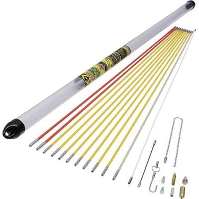 MightyRod PRO Kabeleinziehstangen 12m Super Satz T5422 C.K 1St.