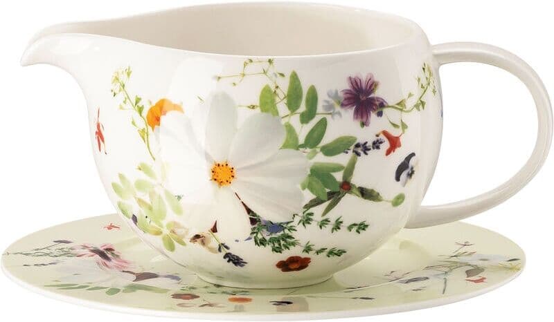 Rosenthal Salsera con platillo Grand Air Brillance multicolor .  (19 cm) Multicolor