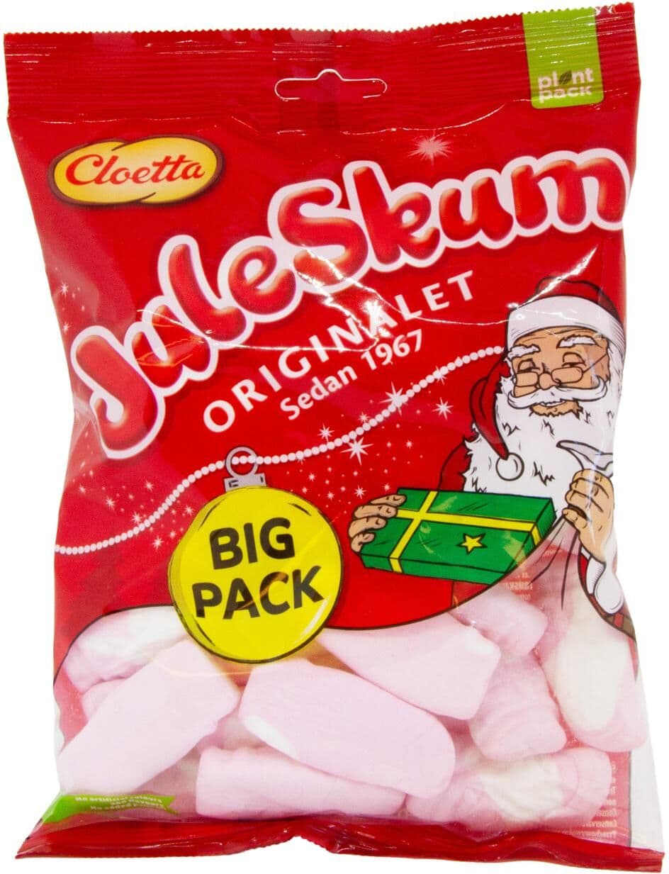 CLOETTA Godis Juleskum påse 250g