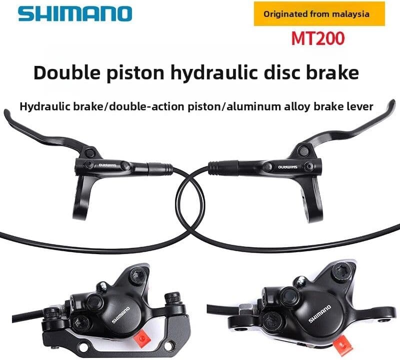 SHIMANOXi ManoMT200Brake level Mountain bike hydraulic disc brake, folding bike oil brake