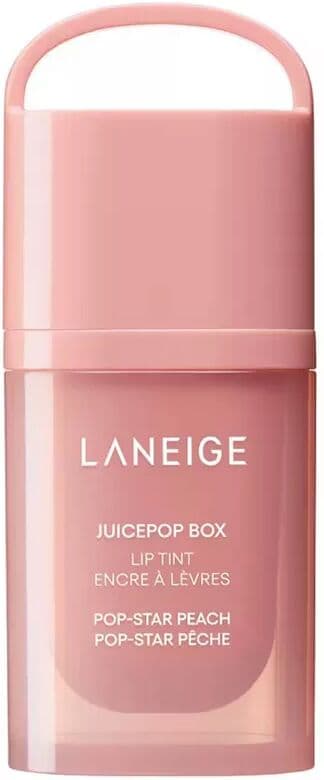 LANEIGE - JuicePop Box Lip Tint - Feuchtigkeitsspendender Lip Tint, 4.5 g, Pop-Star Peach