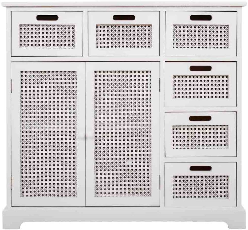 Wanderlust deco Aparador blanco 86x33x78.5h cm