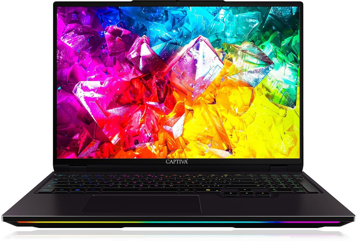 CAPTIVA Gaming-Notebook "Highend Gaming I97-973CH", schwarz, 16 GB RAM 1.000 GB SSD, Microsoft Windows 11 Pro (64 Bit), Notebooks