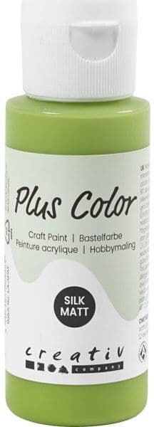 Plus Color Hobbymaling   60 Ml   Leaf Green