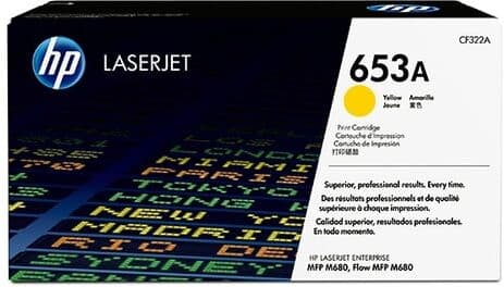 HP 653A (CF322A) toner amarillo
