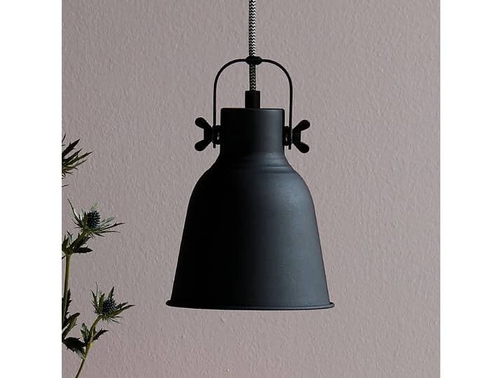 Suspension Adrian 16 x 22 x 16cm Noir Matériau : Métal Surface en métal : Laqué Type de métal : Aluminium E27