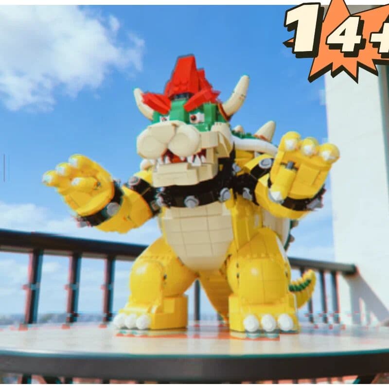 Hot Toys Super Mario The Mighty Bowser Building Blocks 2807pcs, Weight 6618g, In Stock s Diy Assembly Model Stylish Home Decor