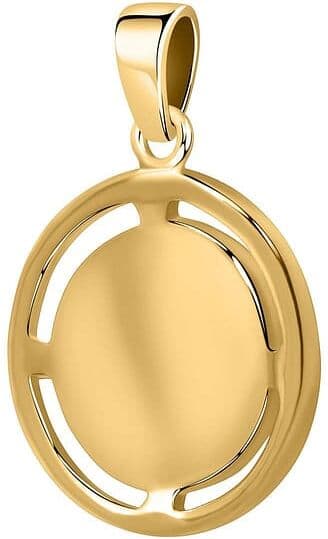 Médaille Cleor En Plaqué Or Femme