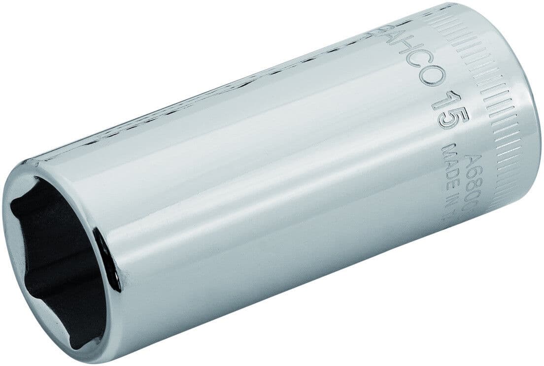 Chaves de caixa série longa de 1/4", sextavadas Bahco A6800SM-11