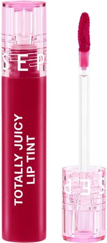 SEPHORA - Totally Juicy Lip Tint - Lippentinte mit prallem Glanz, 5.5 ml,  Cranberry fizz
