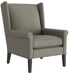 Tacoma Leather Chair - Sage Leather, Sage Sierra - Ballard Designs
