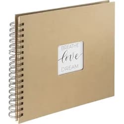 Hama Craft Spiral-Album    28x24 40 Kraftpapier-Seiten       7211