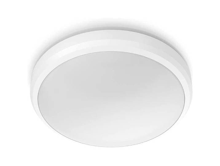 Philips Doris Deckenleuchte, 6 W, Weiß, Metall, Kunststoff, IP54, Terrasse, Garten, I, Modern
