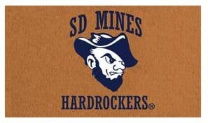 Evergreen South Dakota School of Mining Full Color Indoor/Outdoor Coir Mat