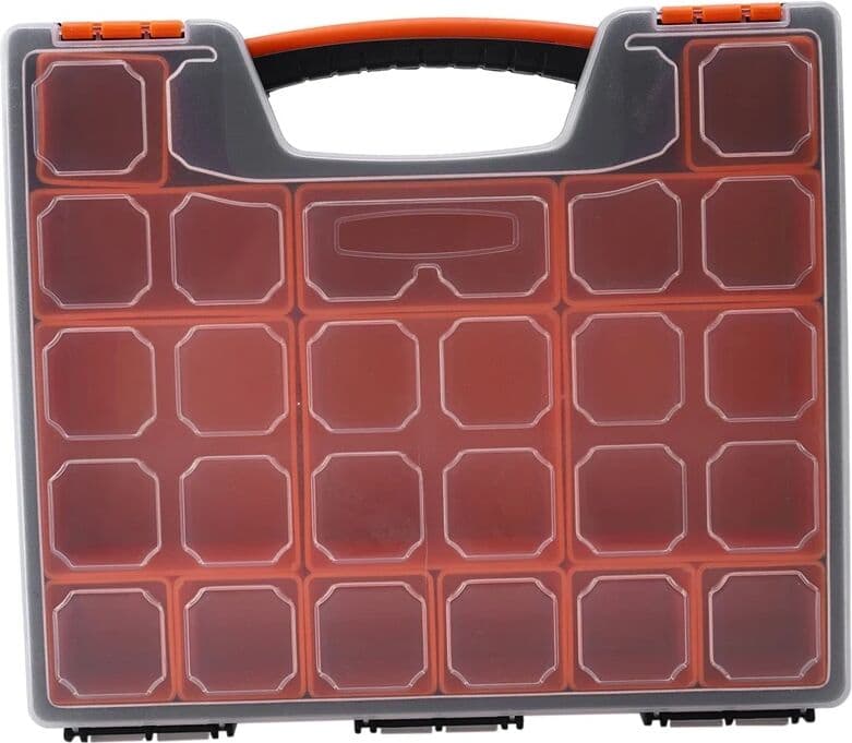 NONE -312 Lastic Hardware Tool Storage Case Spanner Screw Parts Hardware Organizer Box