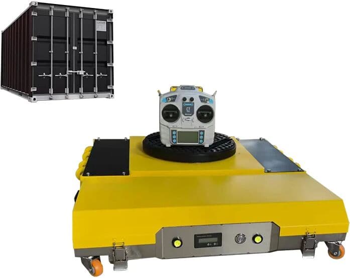 NONE 20 Ton Battery Powered Electric Load Moving Skate Industrial Equipment Transporter