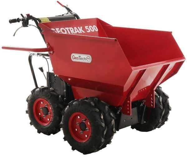 GeoTech Pro GEOTRAK 500 - Motocarriola cassone dumper 500Kg
