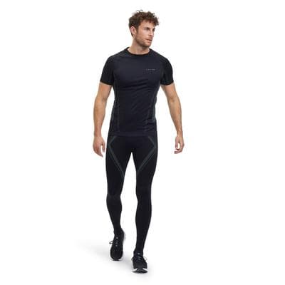 Funktionstights FALKE "FALKE Tights", Herren, Gr. L, N-Gr, schwarz (3003), Hosen