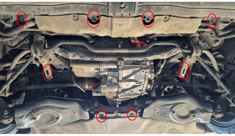 Scut Motor, Scut Protection AWD Rear, Tesla Model Y 2020 - 2023