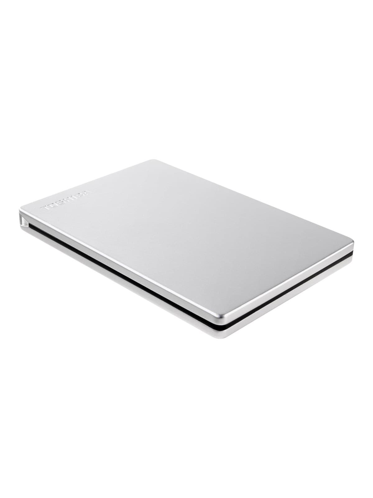 Toshiba Canvio Slim - Extern Festplatte - 1TB - Silber