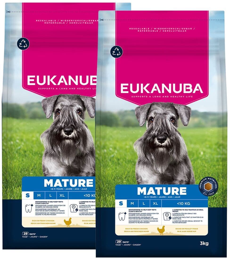 Eukanuba Dog Mature Small Breed 2x3 Kg