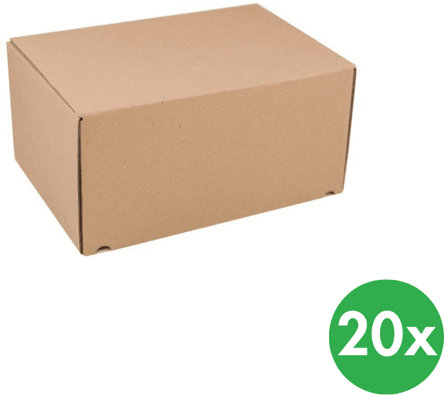 B2B Partner Štandardizované krabice na tlačoviny A4, 305 x 215 x 150 mm, 20 ks