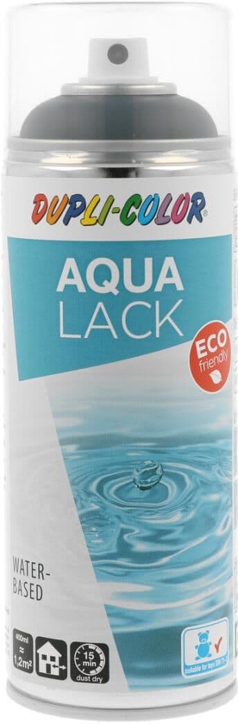 european aerosols DUPLI-COLOR AQUA anthrazit seidenmatt, 350 ml