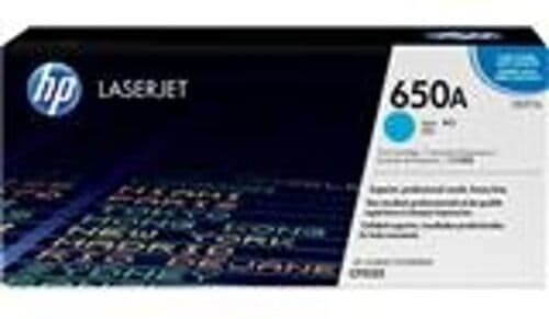 HP 650A toner cian
