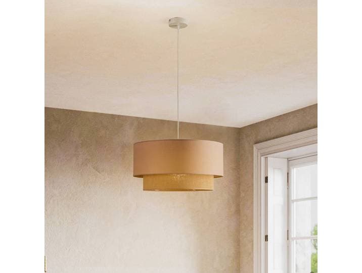 Hanglamp Boho, dimbaar, bruin / roest, Slaapkamer, metaal, Hanglamp