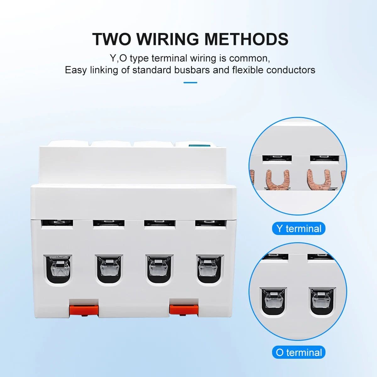 TOMZN WIFI Smart Circuit Breaker 3P+N 3 Phase 208V 380V 63A DIN Rail EWeLink 3 Relays Cut off Live Wire Timer Delay-on/off