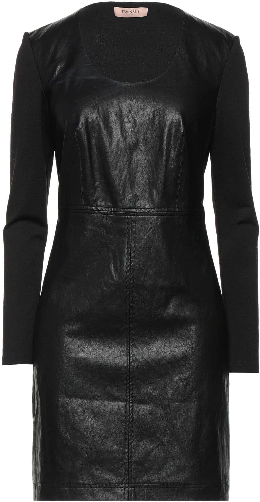 Twinset Minivestido Mujer Negro 46 Mujer