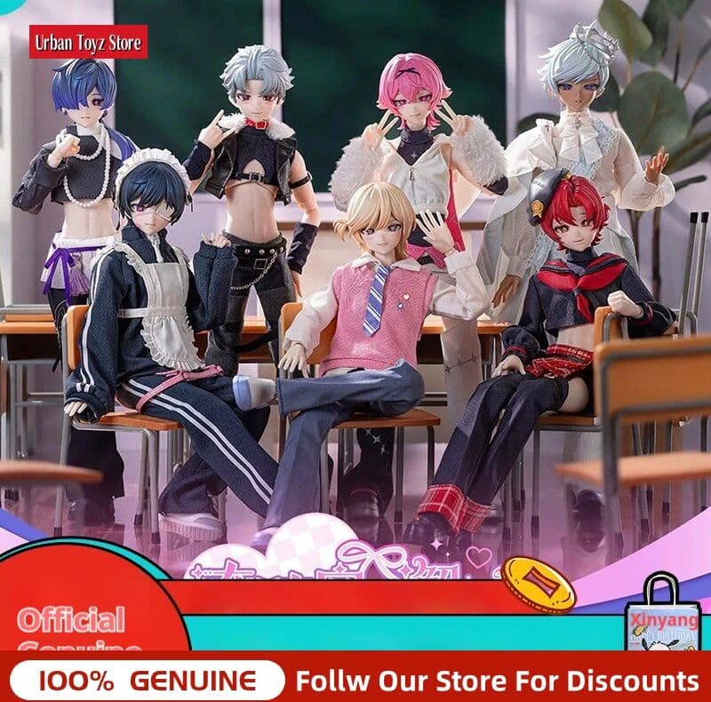 Bandai Neo Eden Echo Till Sunshine MJD Blind Box Cute Articulated Model Elegant Desktop Decor Fashion Collectible Gift For Adult Figure