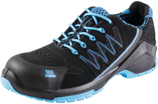 STEITZ SECURA Chaussures basses noires/bleues VD PRO 1 100 SF ESD, S1P XB, Pointure UE : 47 (VD PRO 1100 SF XB 47)