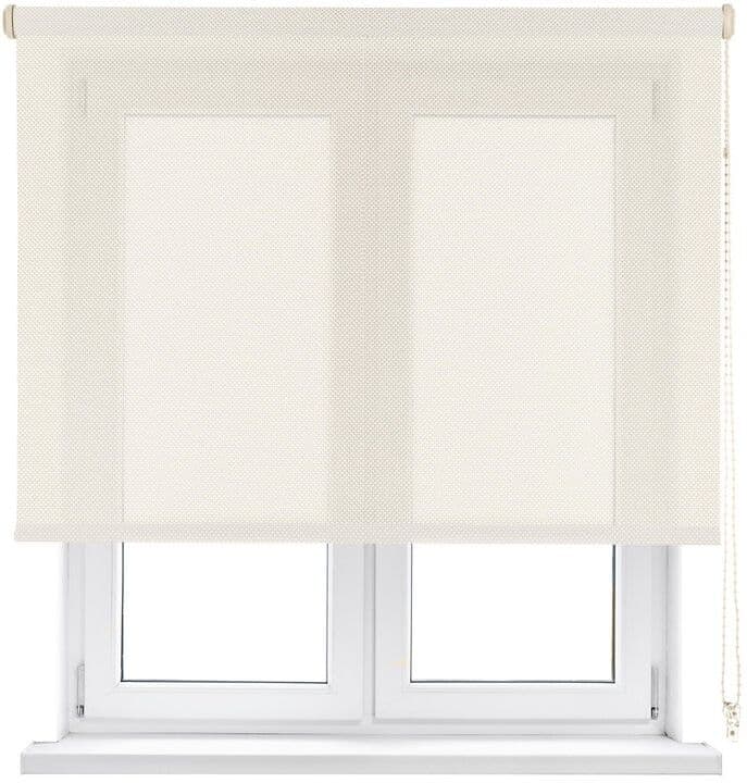 VIEWTEX Tenda a rullo screen  Amara 5% bianco, beige lino 104x190 cm