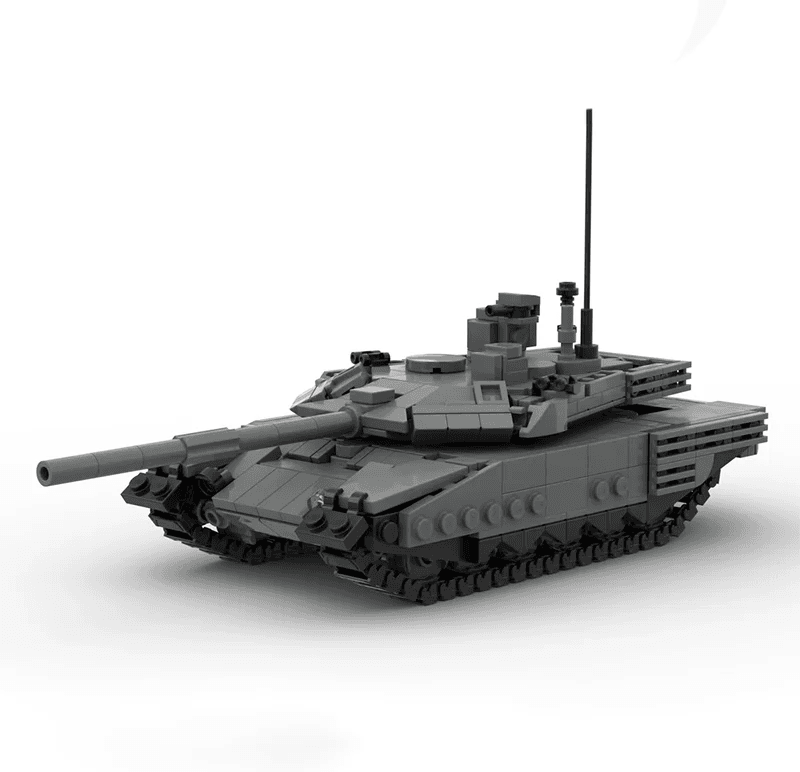 NONE 559-piece MOC Military Series T-90M Tank Model 1/45 Scale DIY Assembly Building Block Toy - Holiday and Birthday Gift