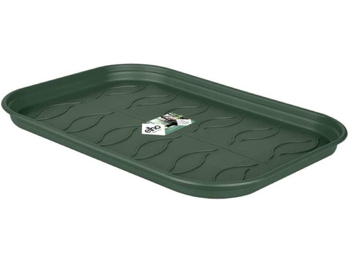 Elho Green Basics Kweektray Schotel 24 - Schotel voor Binnen en Buiten - Kweken en Oogsten - Ø 23.5 x H 2.5 cm - Blad groen