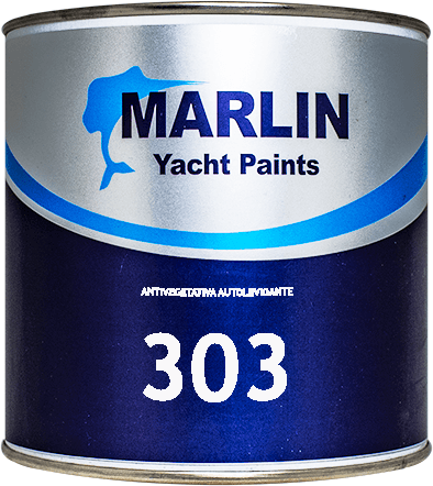 MARLIN YACHT PAINTS 303 – Antivegetativa autolevigante Marlin 2.5LT BLU CIELO