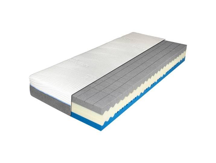Novel Kaltschaummatratze, Weiss, Textil, H2, 180x200 cm, Härtegradauswahl, Bezug abnehmbar/waschbar, alternative Grössen erhältlich, Schlafzimmer, Matratzen, Matratzen