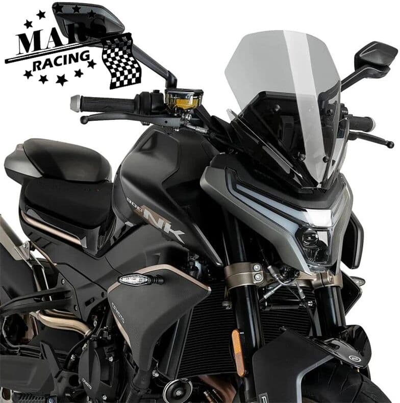 HUIXIURACING For CFMOTO 800NK ADVANCED / 800NK SPORT 2023 2024 2025 2026 Motorcycle Windshield Windscreen Kit Deflector Shroud Shield Guard