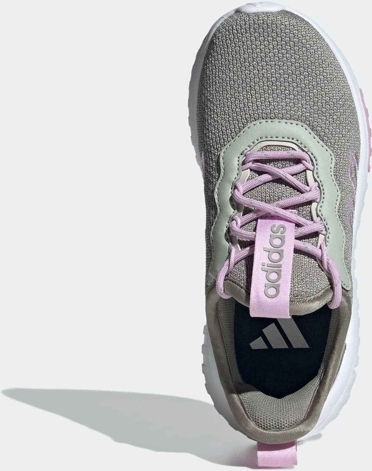 Sneaker ADIDAS SPORTSWEAR "KAPTIR FLOW 2.0 K", Jungen, Gr. 40, grau (oweiß, wonwhi, lucpnk), Synthetik, Textil, Schuhe Sneaker, pour enfants oweiß, wonwhi, lucpnk 40